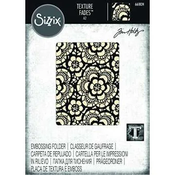 Sizzix Lace Embossing Folder for Card Making & Crafts