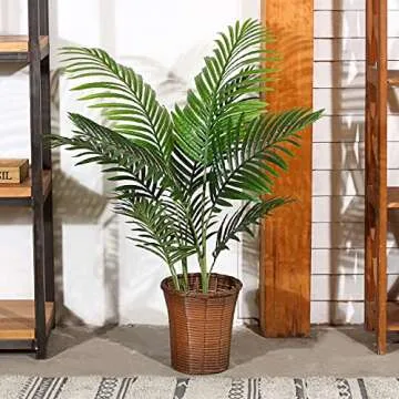 Fopamtri 3.6ft Artificial Areca Palm Tree - Perfect Decor