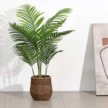 Fopamtri 3.6ft Artificial Areca Palm Tree - Perfect Decor