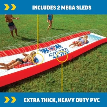 WOW Sports 25ft Giant Backyard Slip and Slide with Sprinkler
