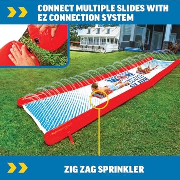 WOW Sports 25ft Giant Backyard Slip and Slide with Sprinkler