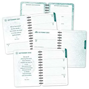 Ram Dass 2022 Weekly Planner: On-the-Go 17-Month Calendar with Pocket (Aug 2021 - Dec 2022, 5" x 7" closed): Be Here Now