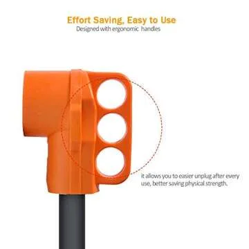 MICTUNING RV Adapter (15A Male to 50A Female)