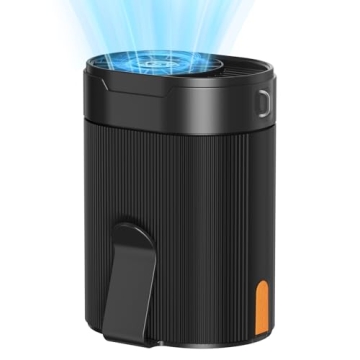 Rechargeable Waist Fan, Portable Fans with 25H Battery Life, 4 Speeds Adjustable Belt Fan Under Shir...