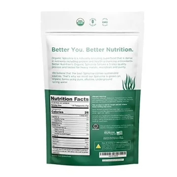 BNLABS Spirulina Powder Organic 225g Nutrient Density Superfood