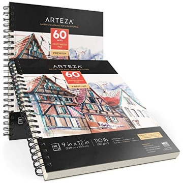 ARTEZA Mixed Media Sketchbook for All Ages