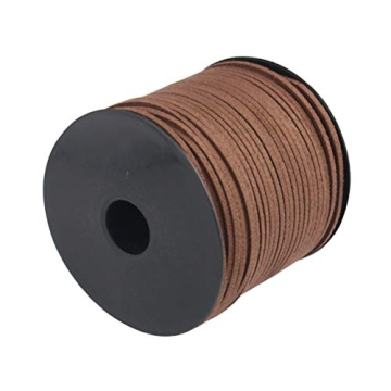 Wobe 100 Yards Suede Cord for DIY Jewelry and Crafts