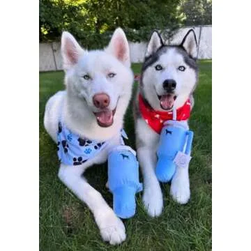 PUPROAR Pup Cup Tumbler – Plush and Squeaky Funny Dog Toys, Best Birthday Toy for Dogs Coolest Pre...