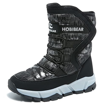 GUBARUN Boys Snow Boots - Stylish, Warm & Waterproof Kids Shoes