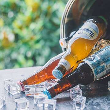 Ice Cube Trays 3 Pack, Silicone Ice Tray with Removable Lid Easy Release Crushed Ice Trays Stackable 24 Cavities Flexible Ice Cube Molds for Cocktail, Whiskey, Chocolate, BPA Free