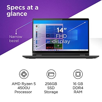 Lenovo Flex 5 14" Laptop with Ryzen 5 and 16GB RAM