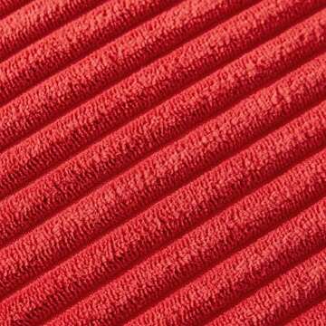 Fancy Homi 2 Packs Decorative Throw Pillow Covers for Living Room Couch Bed Sofa, Rustic Farmhouse Boho Home Decor, Soft Corss Corduroy Patchwork Textured Square Cushion Case