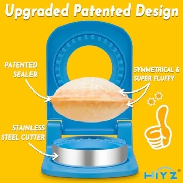 HiYZ Sandwich Cutter and Sealer - Quick Press, Versatile & Kid-Friendly
