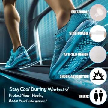 Silicone Heel Protectors for Heel Spurs & Plantar Fasciitis