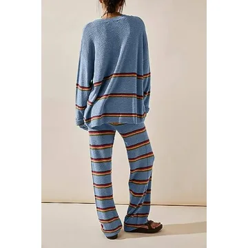 metricfalcon Mariner Sweater Set - Stylish Lounge Wear for Women