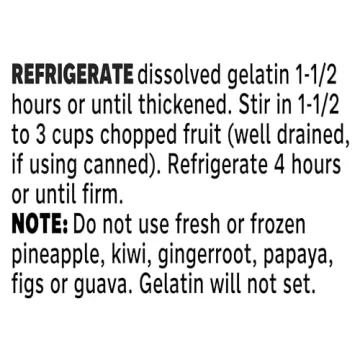 Jell-O Cherry Gelatin Dessert Mix, Family Size 6 oz