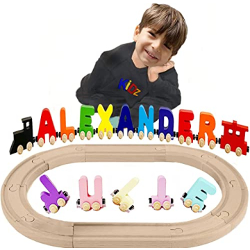 Personalized Train Puzzle Letters for Learning Fun