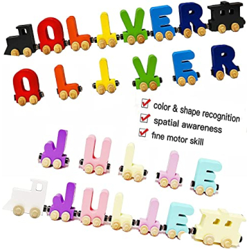 Personalized Train Puzzle Letters for Learning Fun