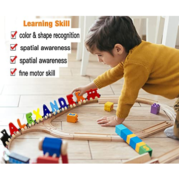 Personalized Train Puzzle Letters for Learning Fun