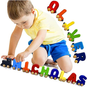 Personalized Train Puzzle Letters for Learning Fun