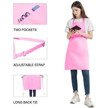 Loteaf Waterproof Chef Apron Set for All Cooking Needs