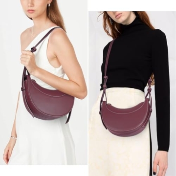 Chic Saddle Bag for Women - Trendy Crossbody Hobo Handbag