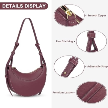 Chic Saddle Bag for Women - Trendy Crossbody Hobo Handbag