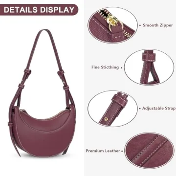 Chic Saddle Bag for Women - Trendy Crossbody Hobo Handbag