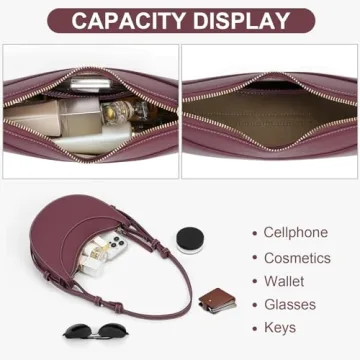 Chic Saddle Bag for Women - Trendy Crossbody Hobo Handbag