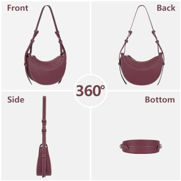 Chic Saddle Bag for Women - Trendy Crossbody Hobo Handbag