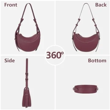 Chic Saddle Bag for Women - Trendy Crossbody Hobo Handbag