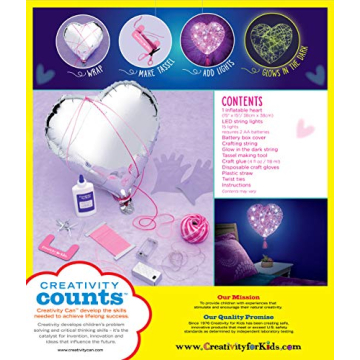 Creativity for Kids String Art Heart Light Craft Kit