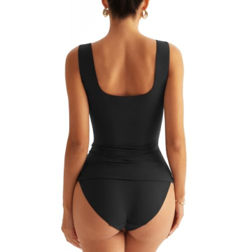 Stylish EasyGala Women Sleeveless Boat Neck Tank Top