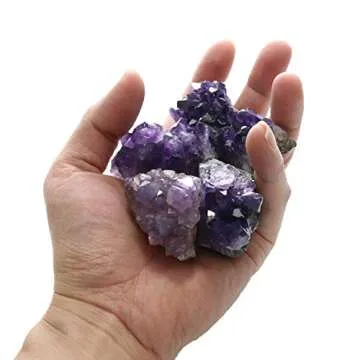Namzi Raw Amethyst Crystals Clusters Natural Gemstones