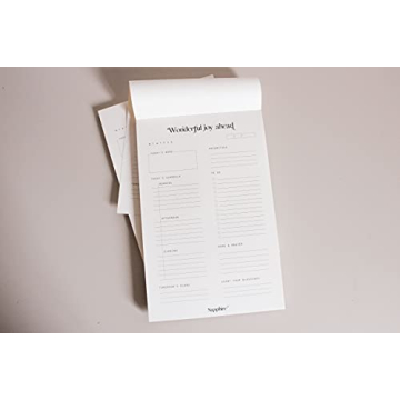 Sapphire Design Co. Daily Desk Planner for Daily Planning