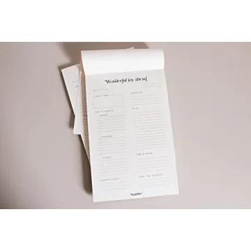 Sapphire Design Co. Daily Desk Planner for Daily Planning