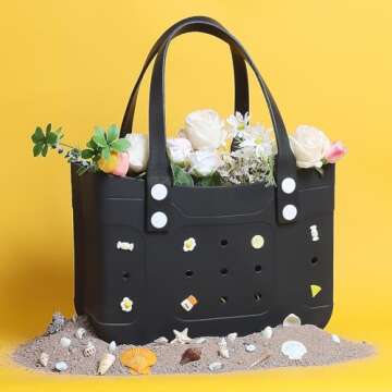 Extra Large Waterproof Beach Tote Bag for All Occasions