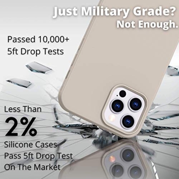 IceSword iPhone 12 Pro Max Stone Silicone Shockproof Case