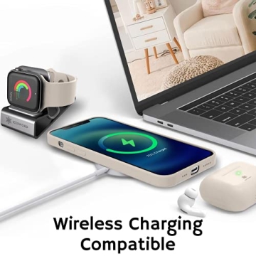 IceSword iPhone 12 Pro Max Stone Silicone Shockproof Case