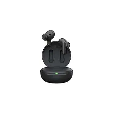 LG TONE-FP5 TONE Free True Wireless Bluetooth Earbuds FP5 - Active Noise Cancelling , Black, small