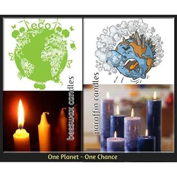 Pure Beeswax 15-Hour Votive Candles - Organic & Handmade