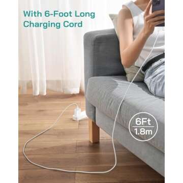 Phone 12 13 14 Fast Charger, 2-Pack 20W PD Type C Charger with 6FT USB-C Charging Cable Compatible with Phone 14 13 12 11 Pro Max/Pro/Plus/Xs/XR/X