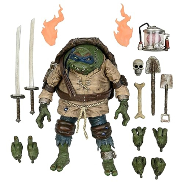 NECA Universal Monsters TMNT Ultimate Leonardo Hunchback 7" Action Figure