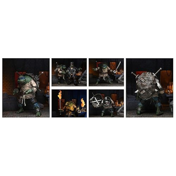 NECA Universal Monsters TMNT Ultimate Leonardo Hunchback Figure