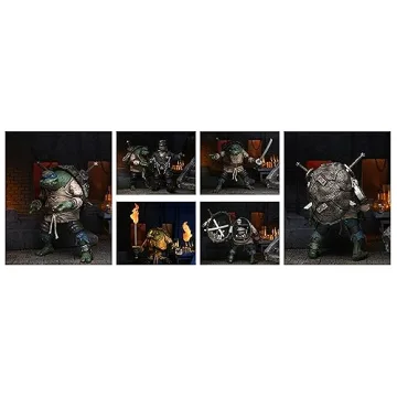 NECA Universal Monsters TMNT Ultimate Leonardo Hunchback Figure