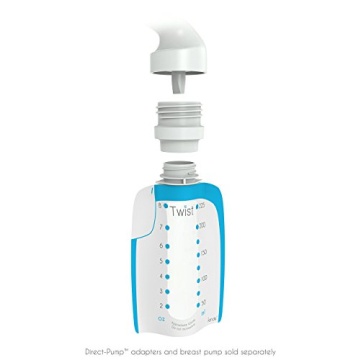 Kiinde Twist Pouch 8oz Direct Pump Milk Storage Bags (40 Pack)