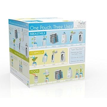 Kiinde Twist Pouch 8oz Direct Pump Milk Storage Bags (40 Pack)