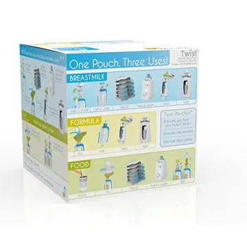 Kiinde Twist Pouch 8oz Direct Pump Milk Storage Bags (40 Pack)