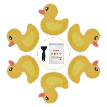 Secopad Original Non Slip Bathtub Stickers – 20 PCS with Premium Scraper for Kids Safety and Fun