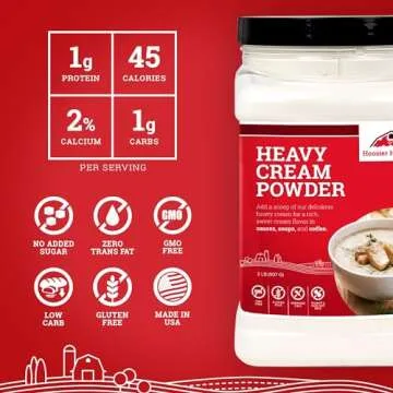 Hoosier Hill Farm Heavy Cream Powder, 2LB (Pack of 1)